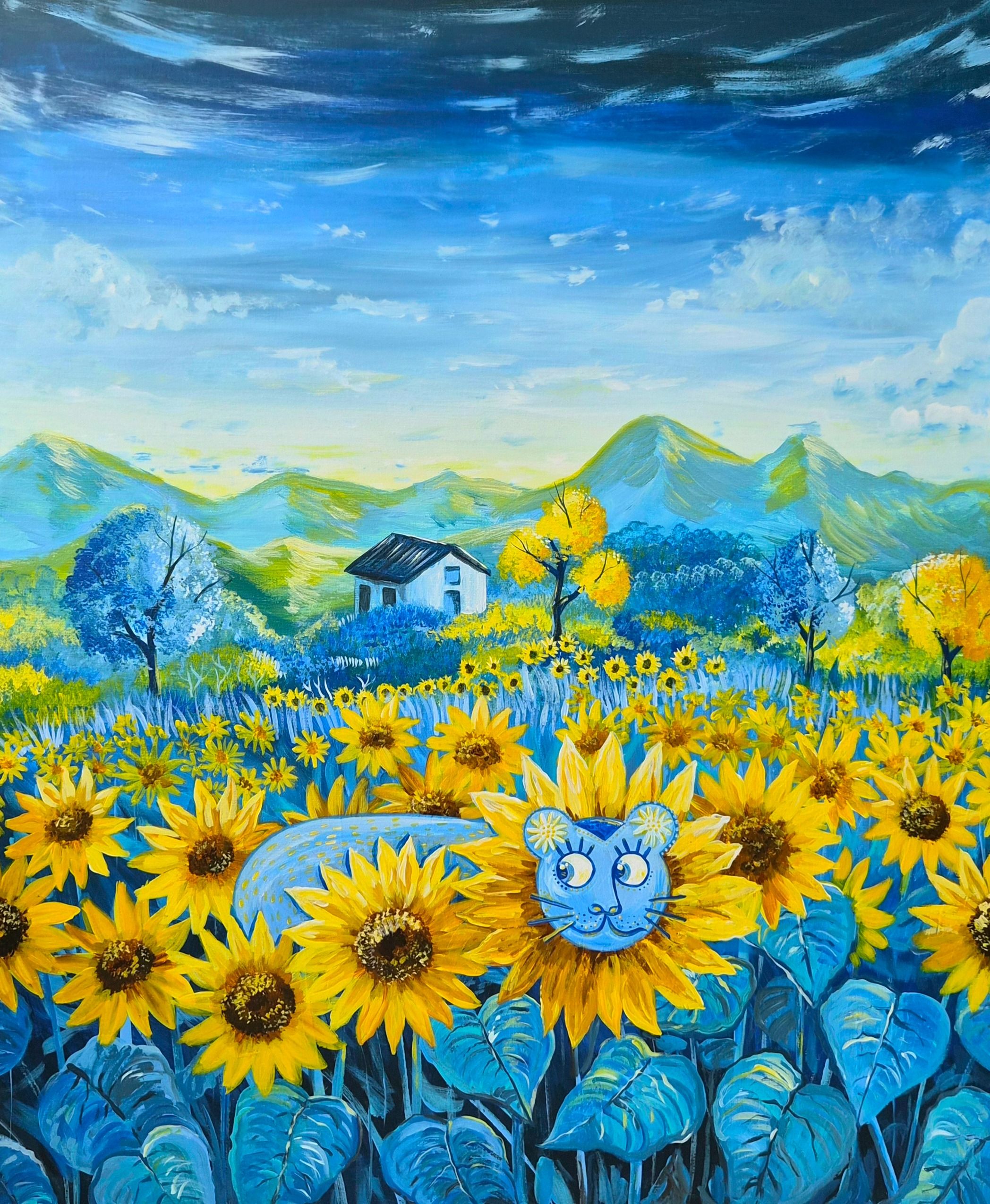 노란 삶. Life in Yellow